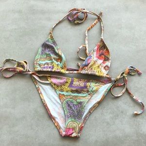 Zara Boho pattern bikini set